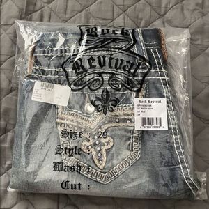 BRAND NEW WOMEN’S ROCK REVIVAL JEANS